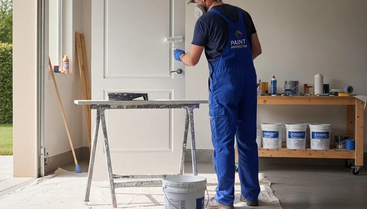 Professional door painting service in La Jolla, CA by expert house painters for coastal homes