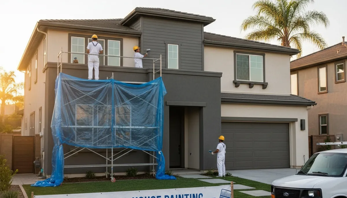 House painters in La Jolla, CA providing professional exterior and interior painting services