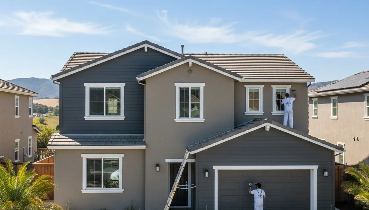 House painting contractor in La Jolla, CA providing professional interior and exterior painting services